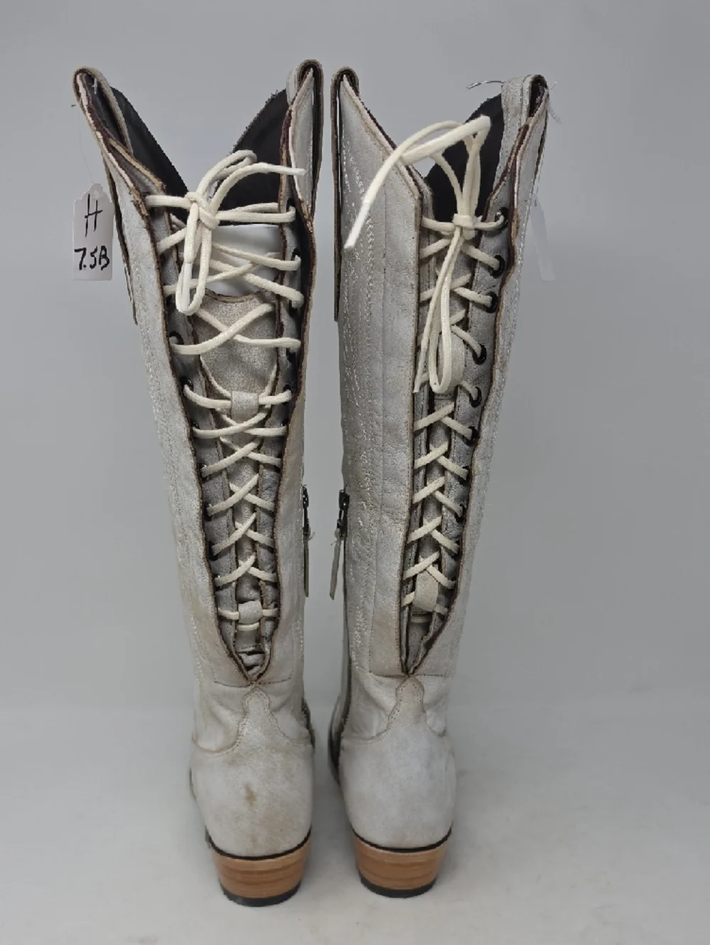 Lane Women's Monica Tall Western Boots - Round Toe Size 7.5